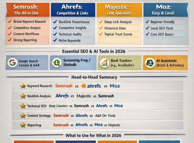 AI tools for seo compared